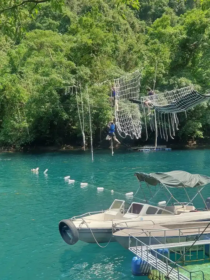 Besides Zipline Over Chay River Near Dark Cave There Are Other Dry Activities Too