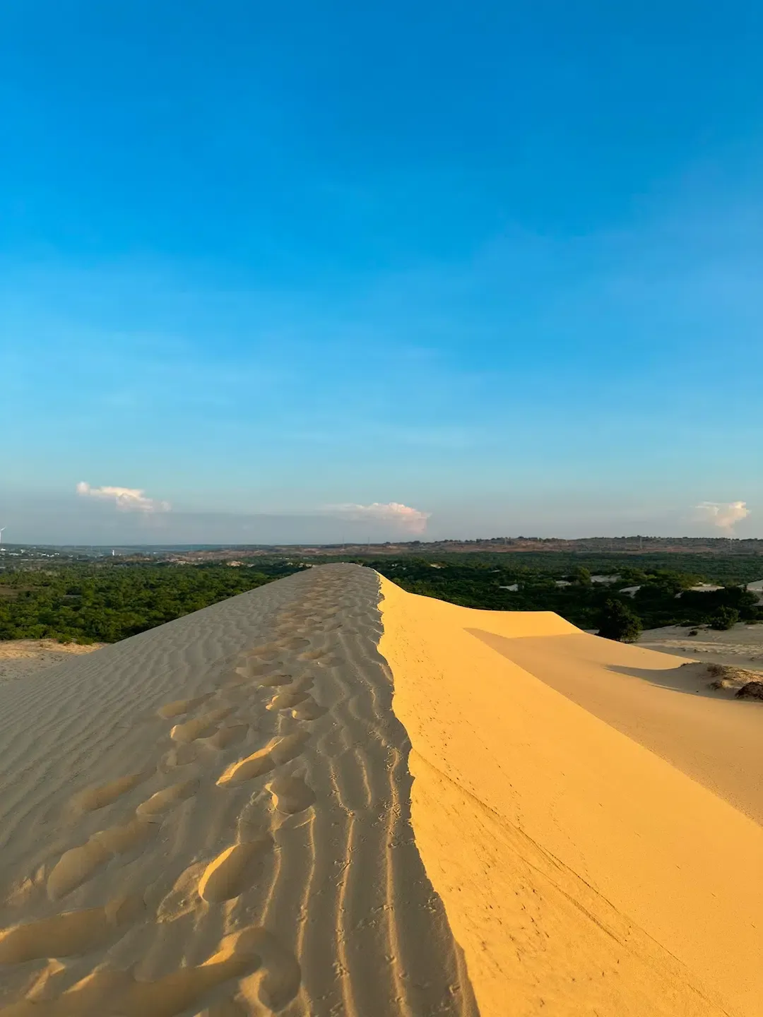 White Sand Dunes of Mui Ne in Morning