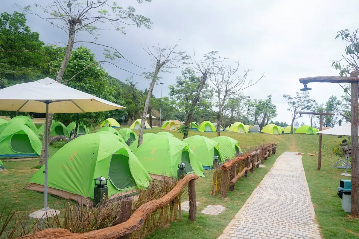 Khu cắm trại ở Bạch Mã Village