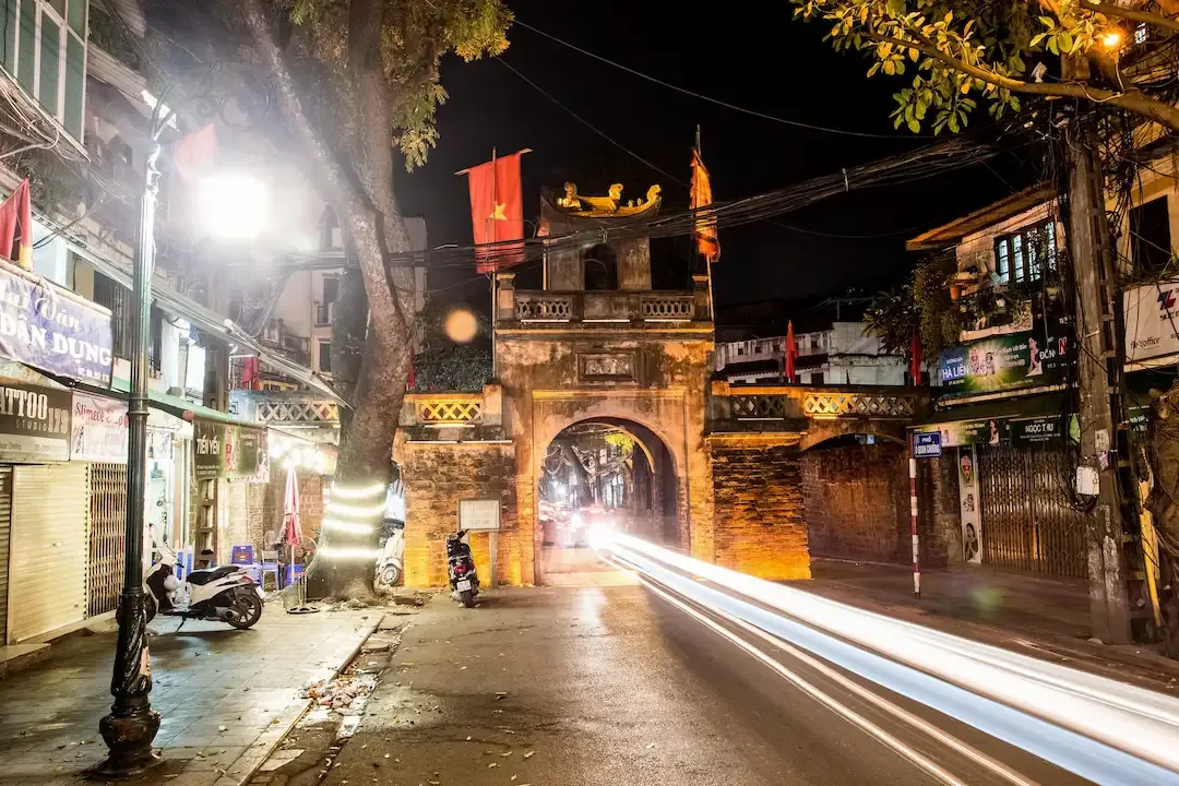 Hanoi Old Quarter at Night