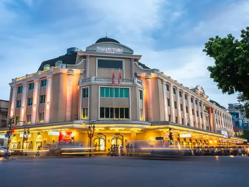 Trang Tien Plaza in Hanoi