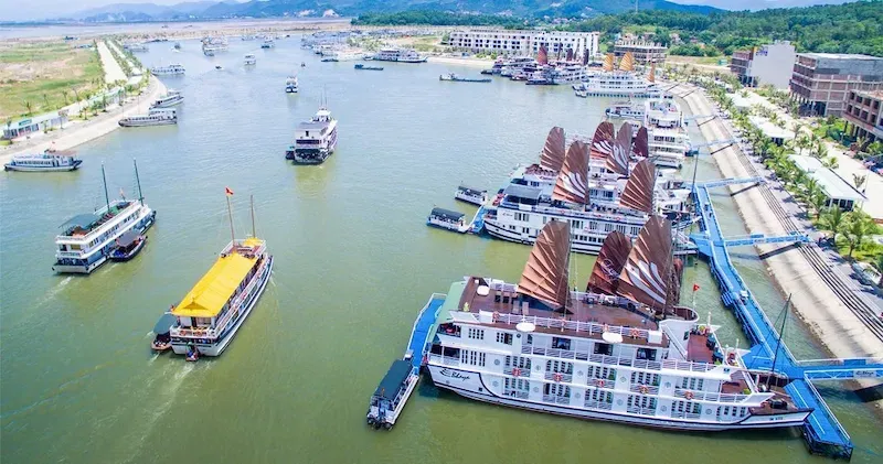 Tuan Chau Port in Vietnam
