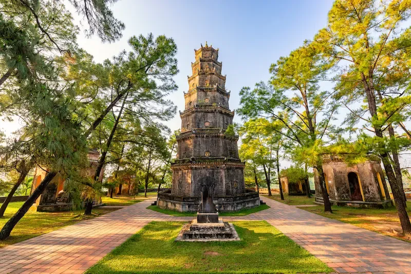8. Thien Mu Pagoda Is One of a Relaxing Tourist Spot Which Should Be in Your Vietnam Travel Itinerary When Visiting Hue