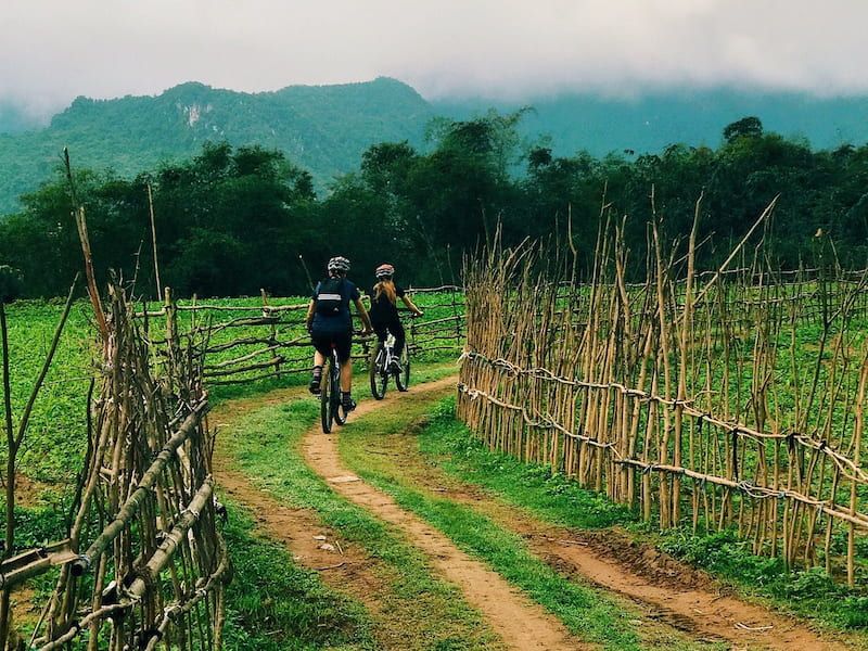 Cycling in Phong Nha