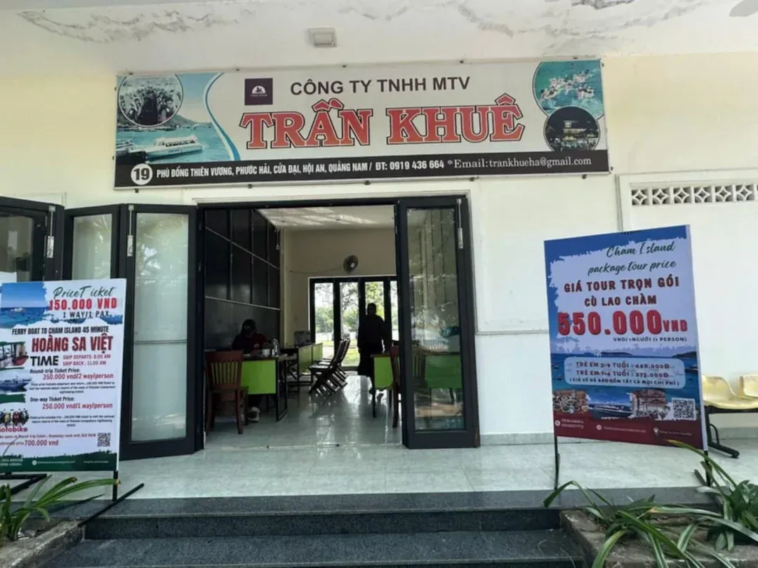 Official Ticket Office for Cham Island Ferry