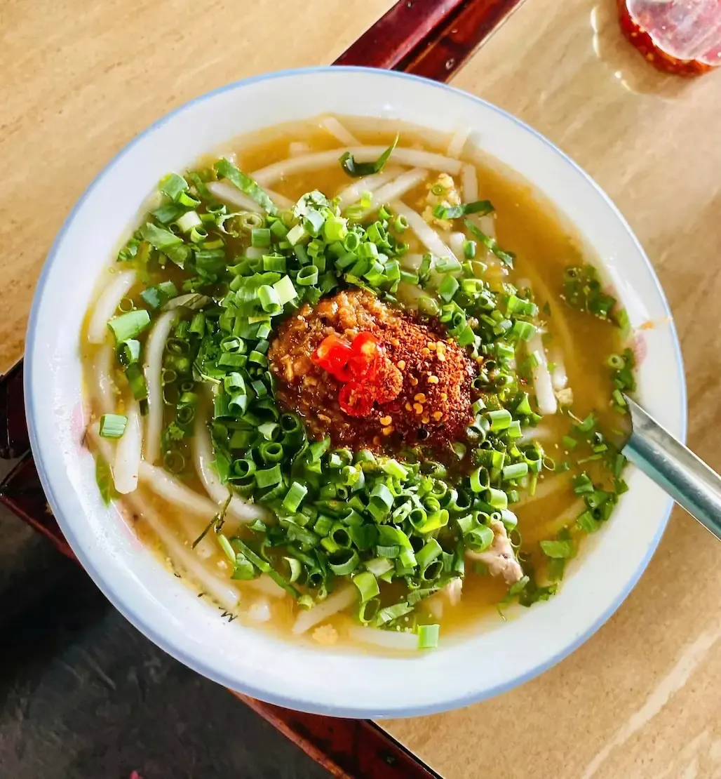 cháo cá vạt giường quảng trị