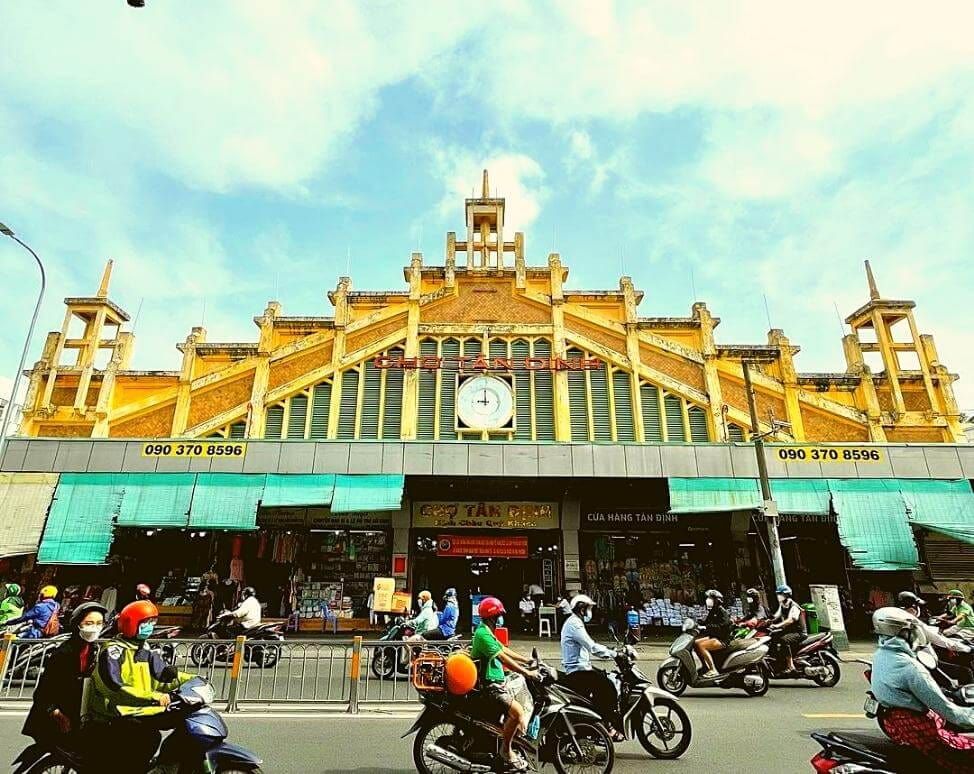 Architecture of the Tan Dinh Market