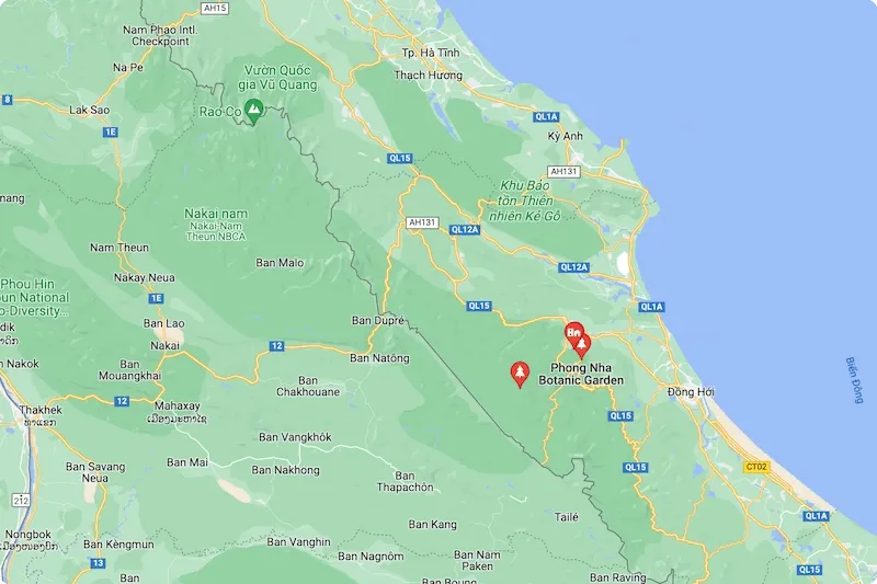 Map Quang Binh