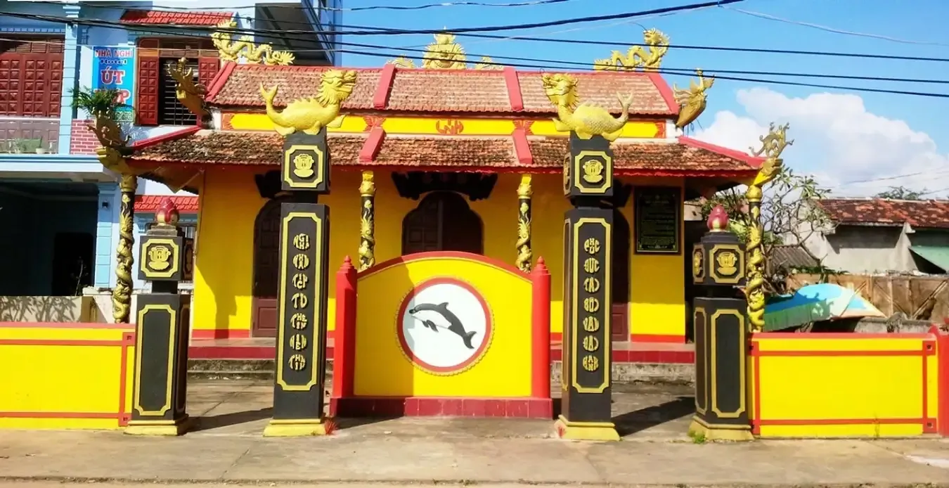 Ngư Linh Miếu tại làng bích họa Cảnh Dương