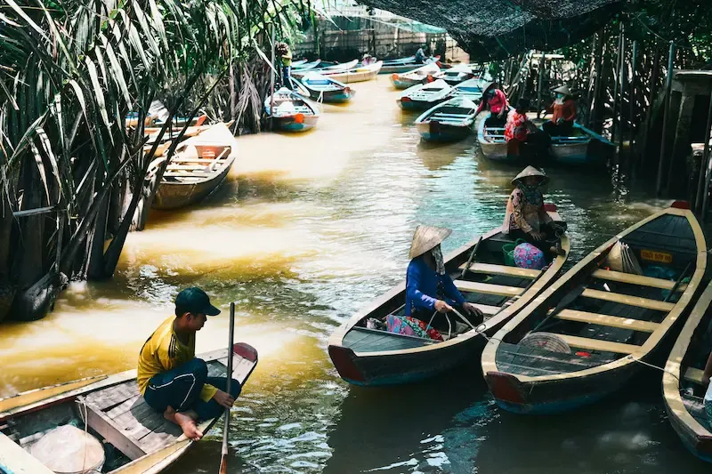 Cai Rang Floating Market