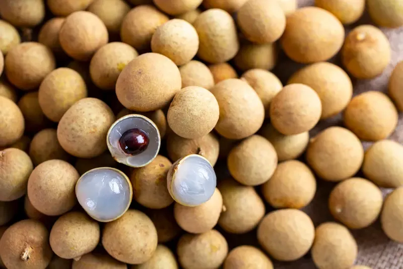 9. Longan Known as Dragon Eye Fruit Is Pretty Popular in Vietnam