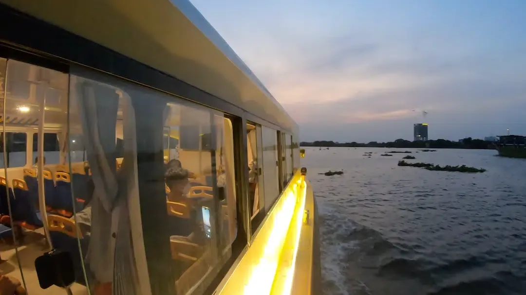 View From Inside the Saigon Waterbus