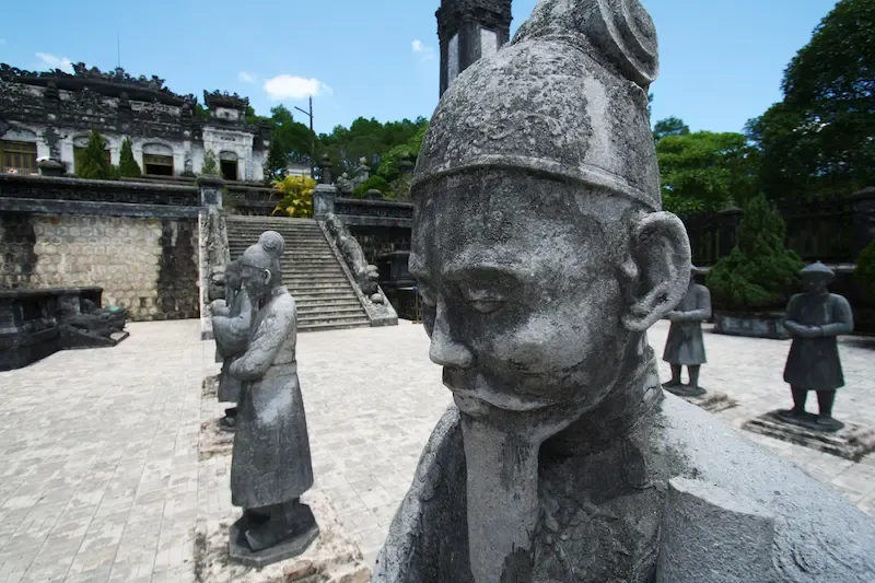 9. Royal Tombs of Hue With Life Size Statues