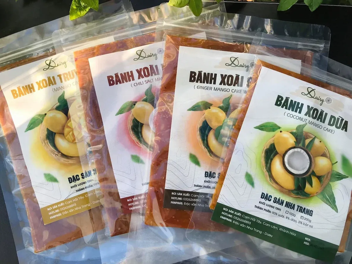 Bánh xoài Cam Ranh Nha