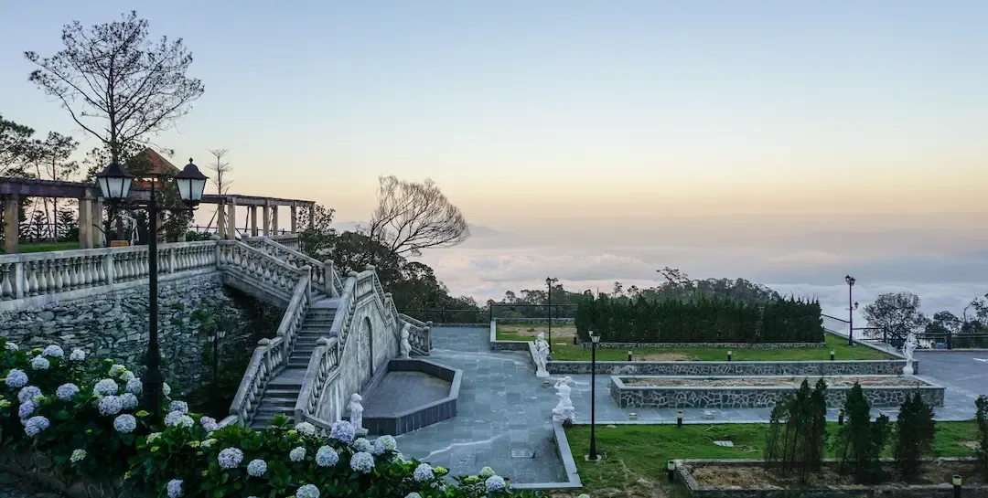 Bana Hills Garden on Top of the Mountain