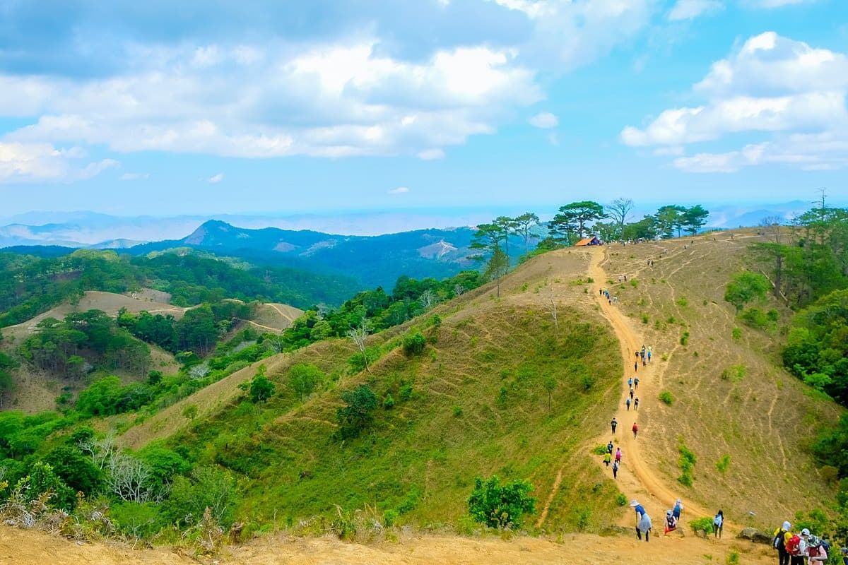 đường trekking tà năng phan dũng Adventure travel in Vietnam