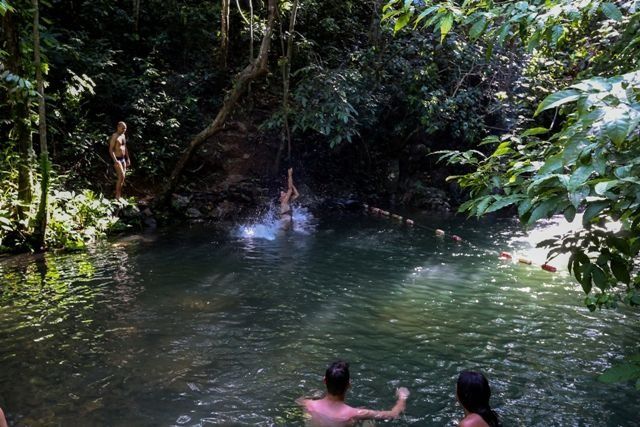 Tắm Suối Tại Vườn Thực Vật