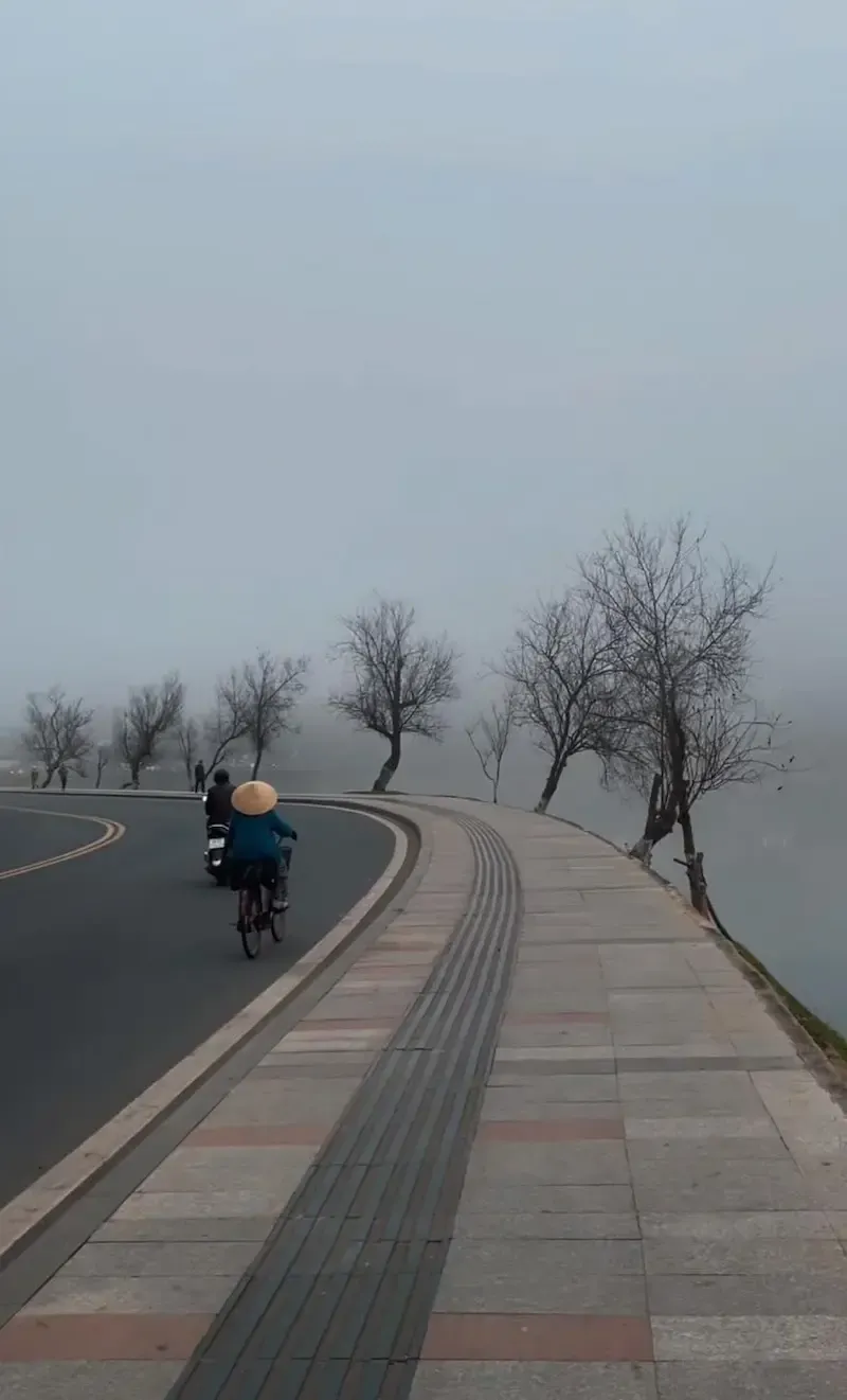 a Road Leading From Dalat Towards Hoi An