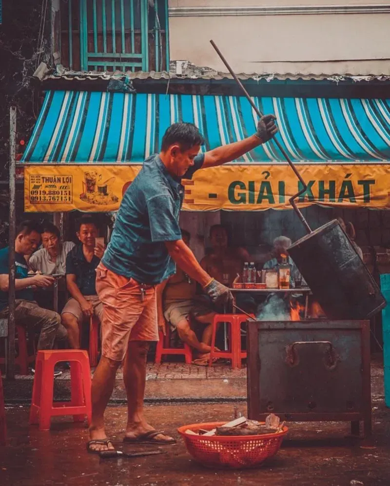 Vintage Style Ba Lu Coffee in Saigon
