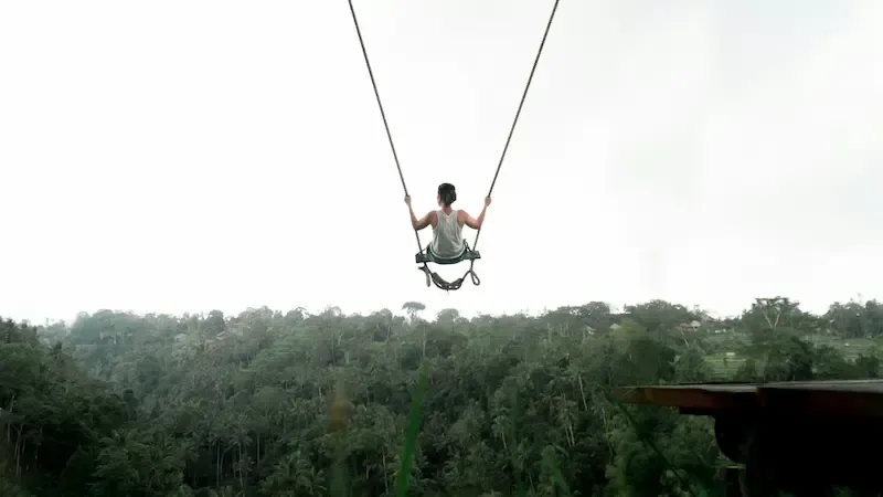 Bong Lai Valley Famous Swing in Quang Binh