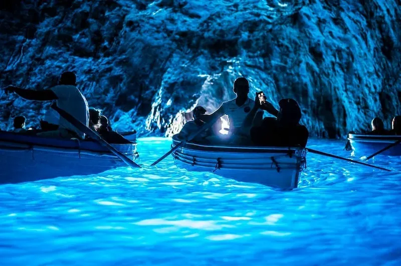 Blue Grotto, Capri, Italy