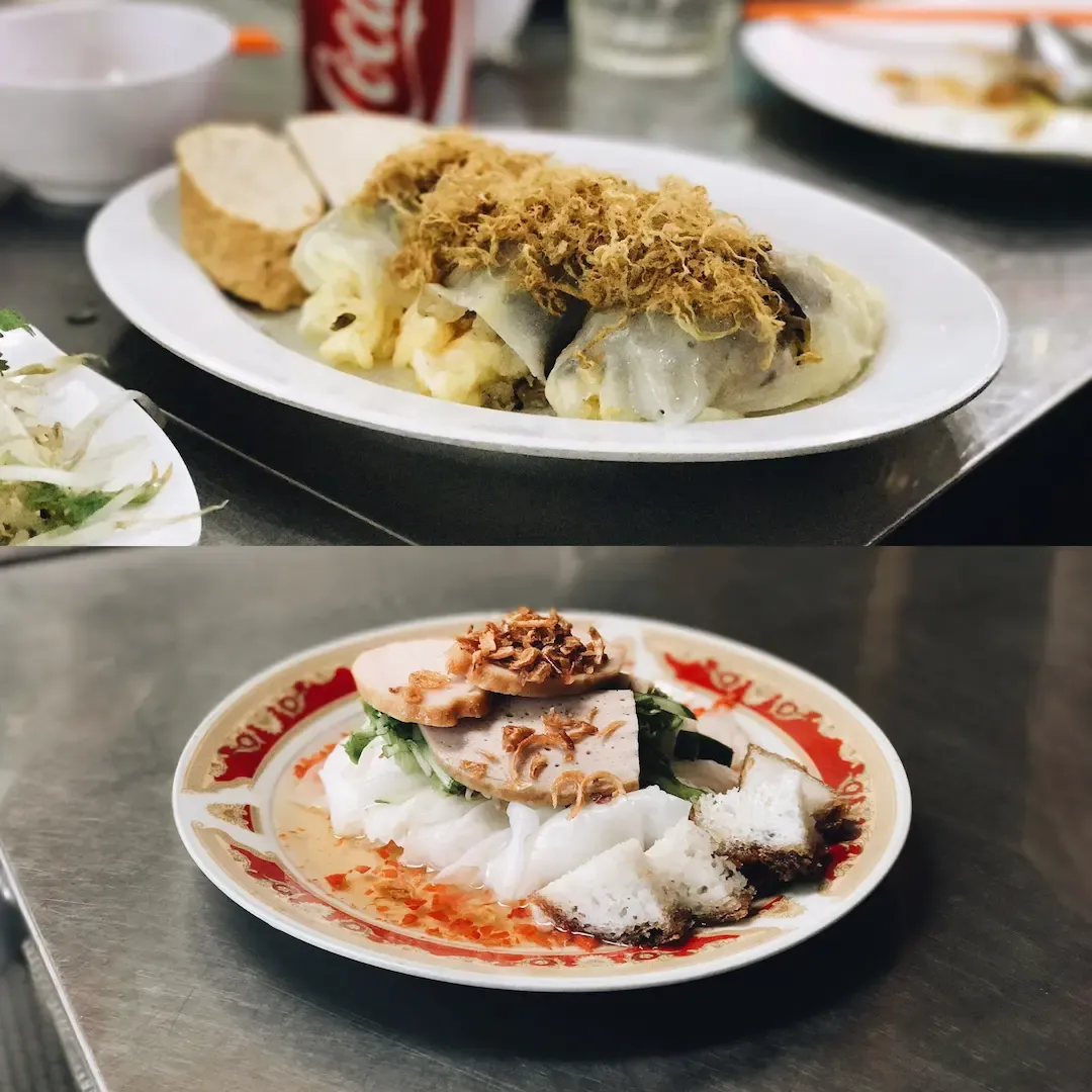 Banh Cuon   Vietnamese Steamed Rice Rolls