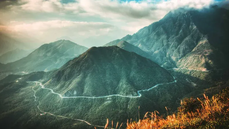 Tram Ton Pass in Sapa, Vietnam