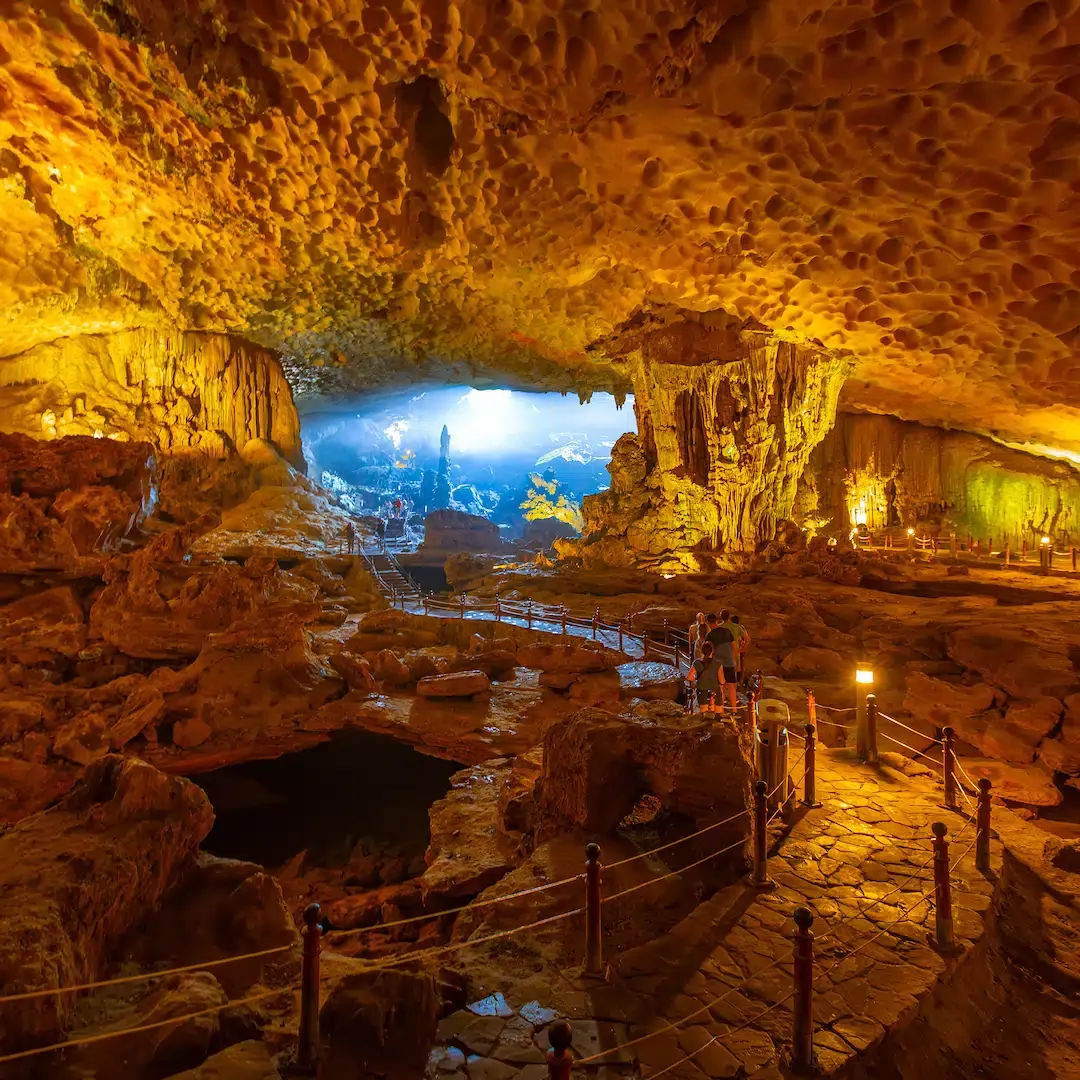 exploring sung sot cave halong bays most magnificent cavern