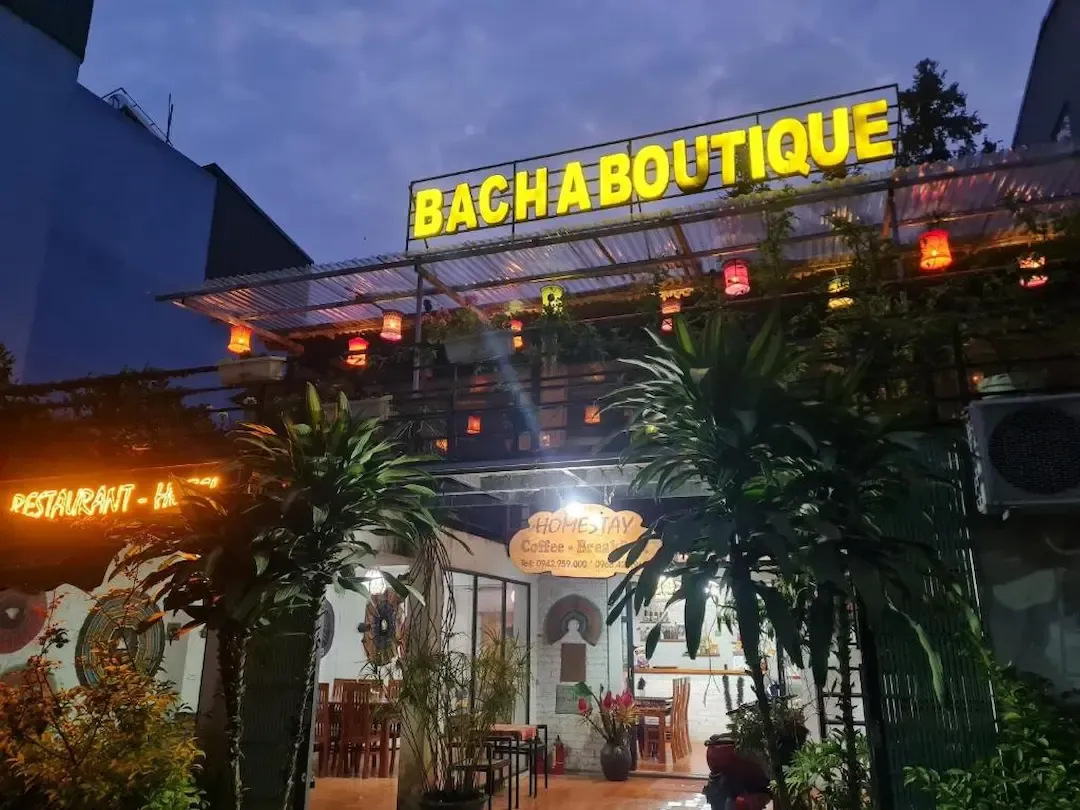 Bacha Boutique Restaurant Bac Ha Vietnam Night View