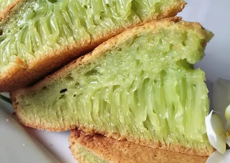 Banh Bo Literally Have a Honeycomb Cross Section   Highly Recommended Dish if You Ever Come to Vietnam