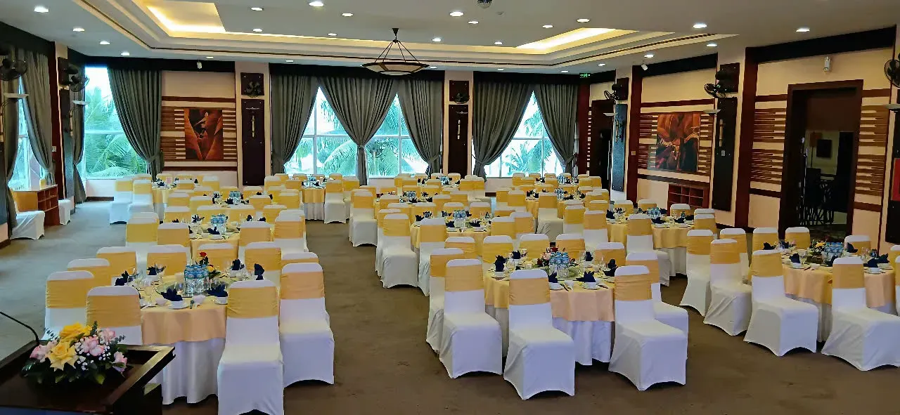 Trang trí tiệc tại khách sạn Sài Gòn Quảng Bình