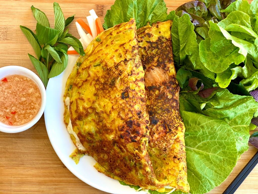 Banh Xeo and Banh Mi