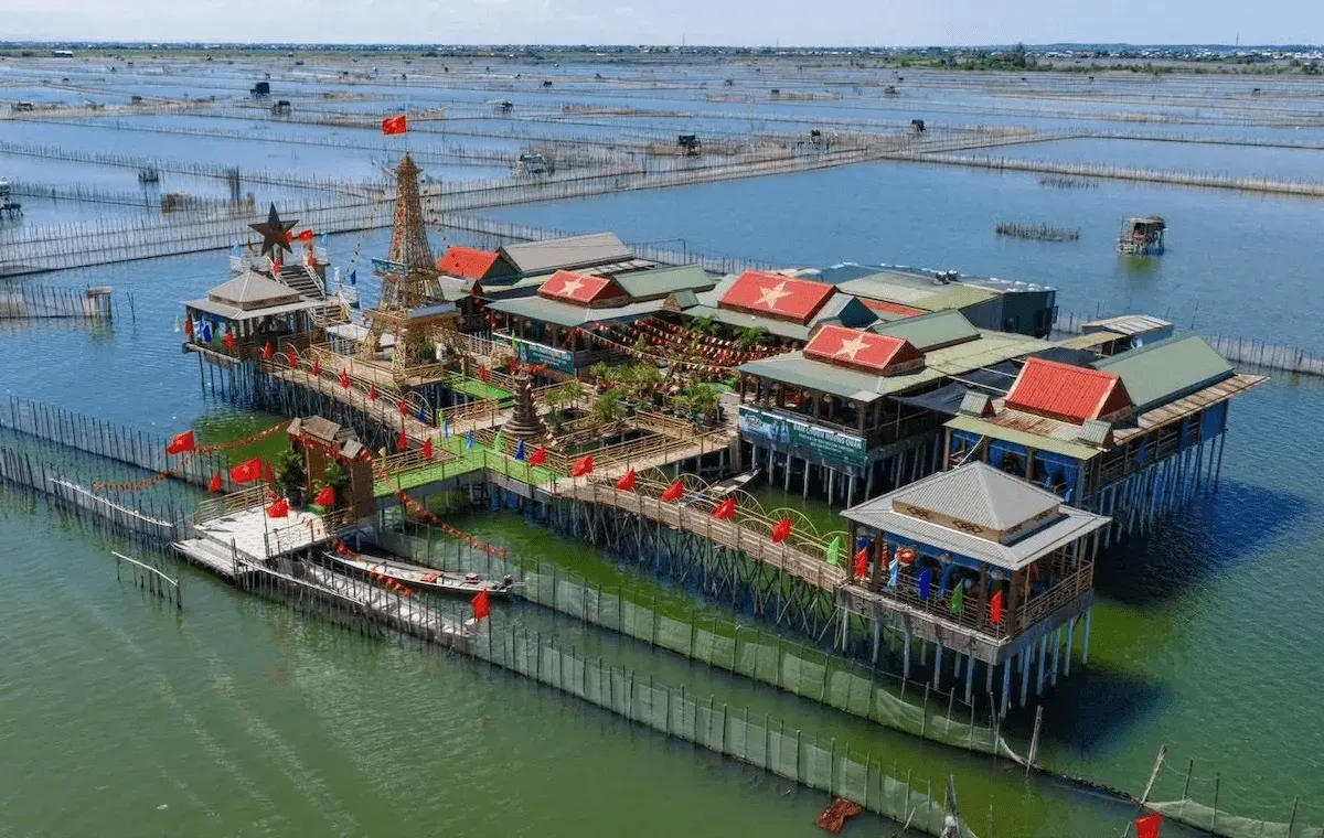 Đầm Chuồn Hương Quán ở phá Tam Giang