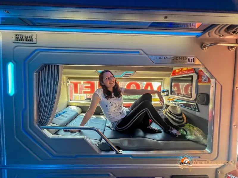 some Higher Priced Buses Offer Pretty Wide Seats Which Are Best for Sleeping on Longer Journeys