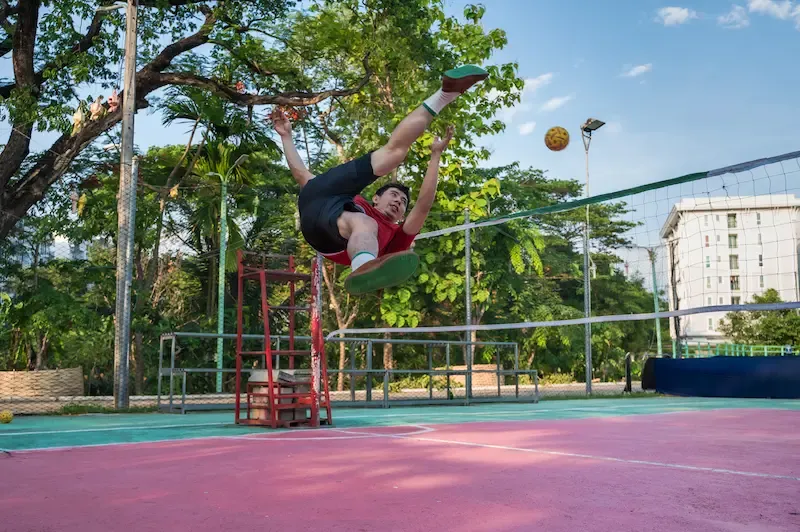 7. Sepak Takraw Is the National Sport of Vietnam