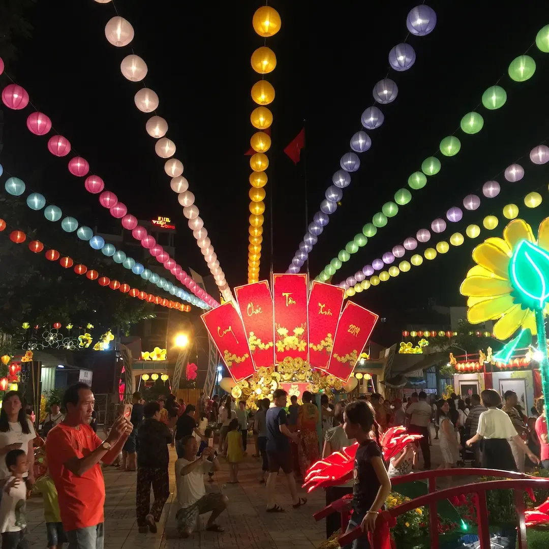 Saigon China Town in Ho Chi Minh City (cho Lon)