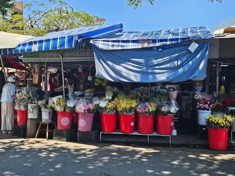 You Can Even Buy Fresh Flowers There