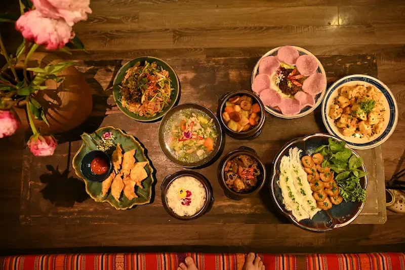 Green Inn Vegan Restaurant in Hanoi, Vietnam