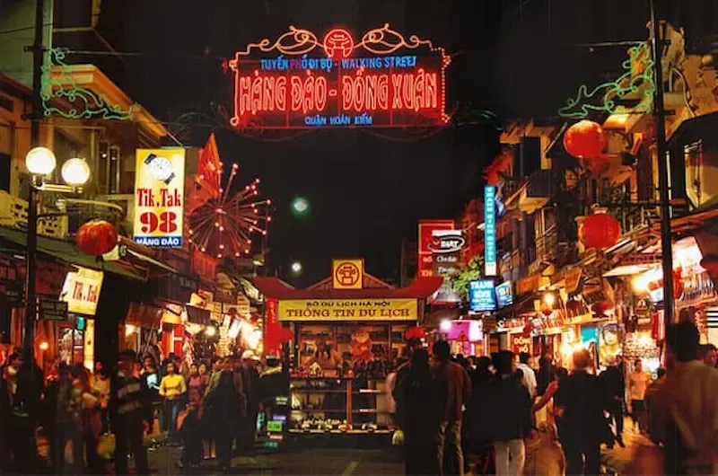 Walking Street of Hanoi Night Market