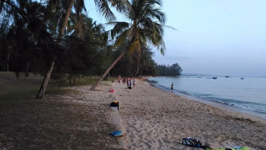 Perfect Time for Jogging on the Beach Is Around Sunset