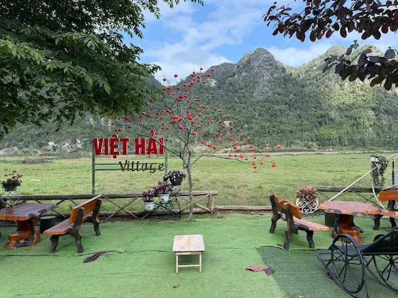 Viet Hai Vilage in Cat Ba National Park of Vietnam