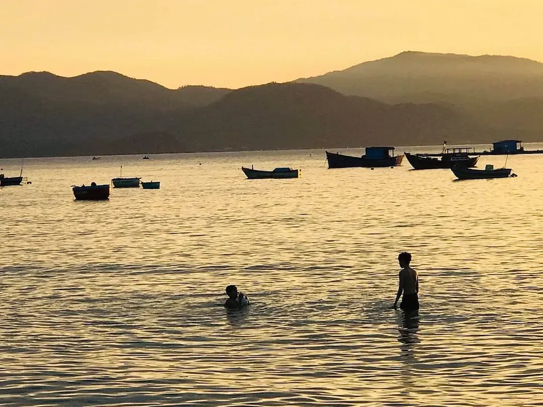 Xuan Dai Bay During Sunset