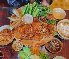 gà nướng cơm lam đà lạt