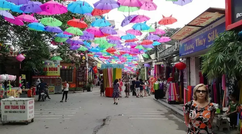 Van Phuc Silk Village Near Hanoi