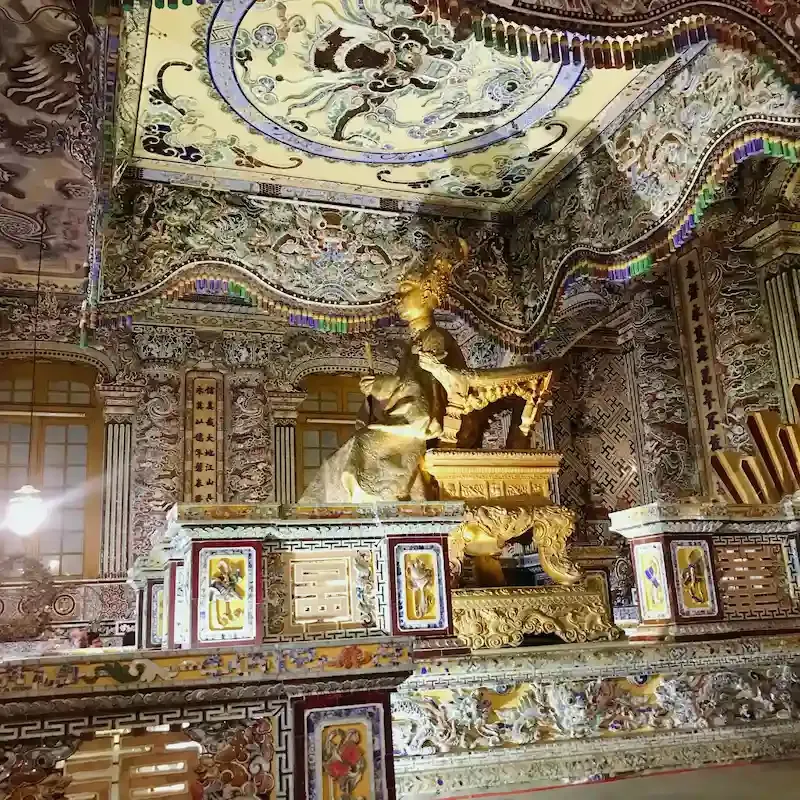 Hue Royal Tombs, Vietnam Tomb of Khai Dinh